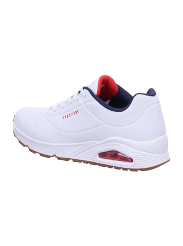 Skechers Sneaker UNO - STAND ON AIR in white/navy/red