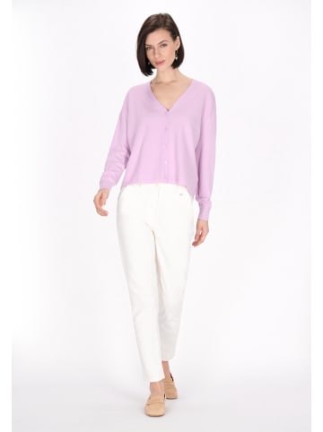 Usha Women Cardigan in lavender