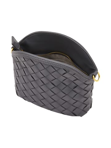 Sidona Damen Schultertaschen in Grau Blau
