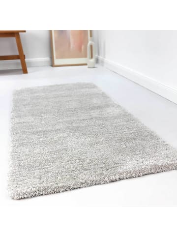 ESPRIT Hochflorteppich #relaxx in hellgrau creme meliert