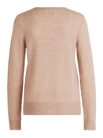 CARTOON Kaschmir-Pullover mit Rundhalsausschnitt in Funghi  Melange