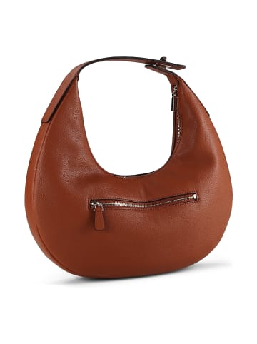 Guess Evie Schultertasche 36 cm in cognac