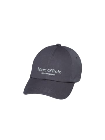 Marc O'Polo Logo-Cap in Blue Graphite