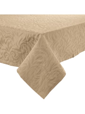 Erwin Müller Jacquard, Baumwollmischung Tischdecke Cadiz in sand