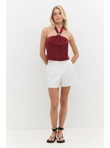 NO MATTER WHAT Blouse in Bordeaux