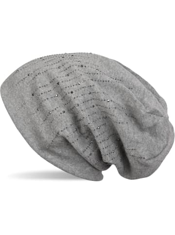 styleBREAKER Beanie Mütze in Grau meliert