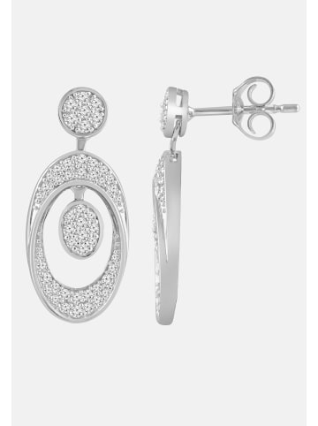 Diamant Exquis Ohrringe aus 585 Weißgold mit Diamant