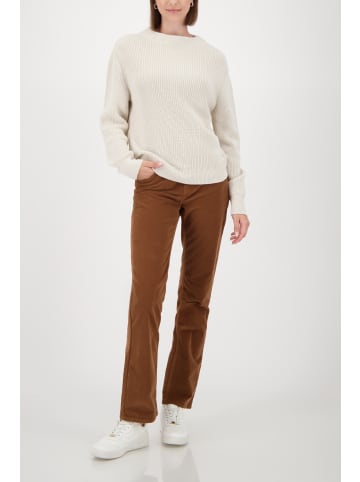 monari Pullover Ciao Bella in ecru - 0001
