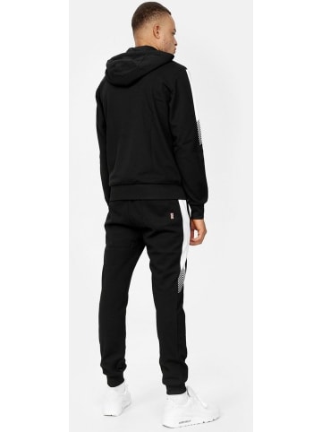 Lonsdale Trainingsanzug "Marthall" in Schwarz