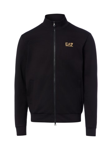 EA7 Sweatjacke in schwarz - 0002