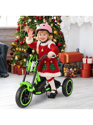 COSTWAY Kinder Dreirad ab 3 Jahren in Grün