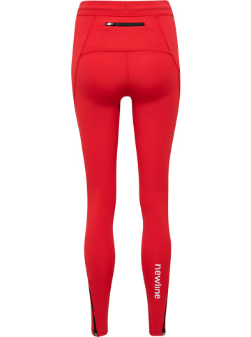 Newline Verstellbare Taille Leggings Reflektierend Logo Women's Core Damen in TANGO RED