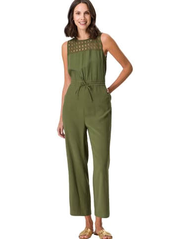 Zero  Jumpsuit mit Spitze in Cypress