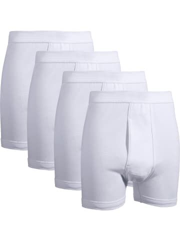 Erwin Müller Baumwolle, Feinripp Schlüpfer 4er-Pack in weiss