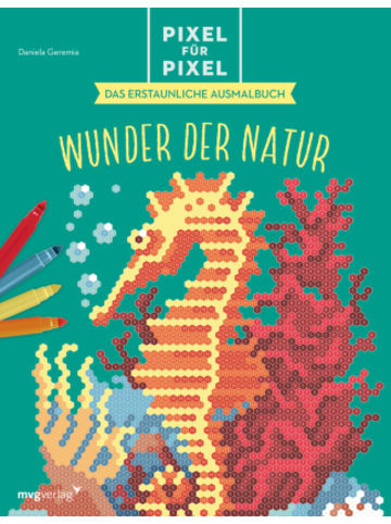 mvg Verlag Buch - Pixel für Pixel - Das erstaunliche Ausmalbuch