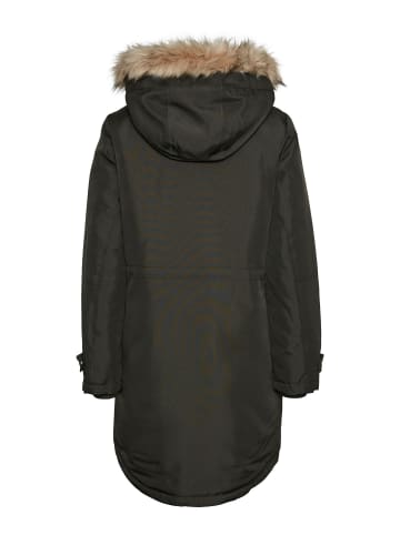 Vero Moda Langer Parka in Peat