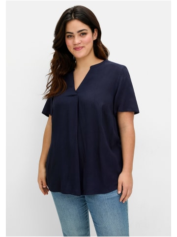 sheego Tunika in tiefblau