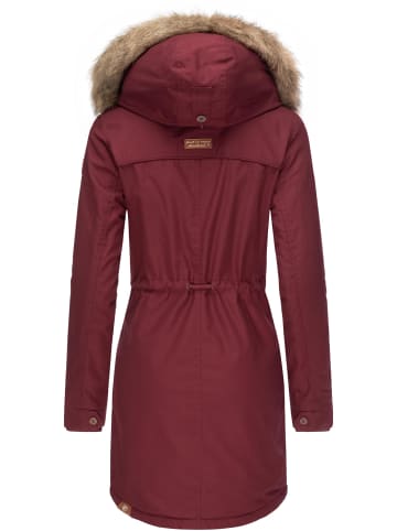 ragwear Parka Tawny in Wine Red21