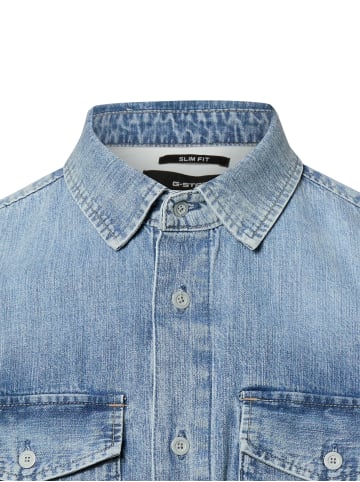 G-Star Raw Jeanshemd Marine in medium stone