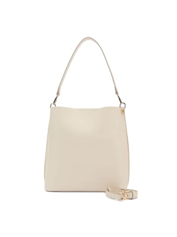 Seidenfelt Lilla Ro Schultertasche 29 cm in cream