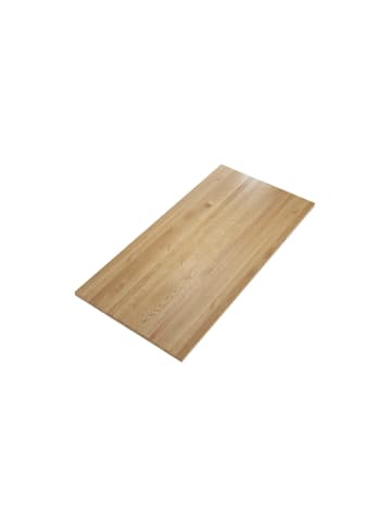 58 aufm Kessel TISCHPLATTE Danaila 140x4x90 Esstischplatte Massivholz Wildeiche
