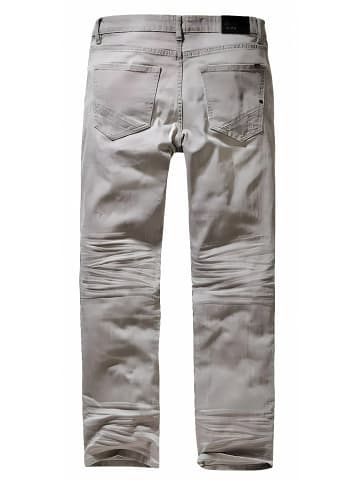 Brandit Jeanshose "Jake Denim Jeans" in Grau