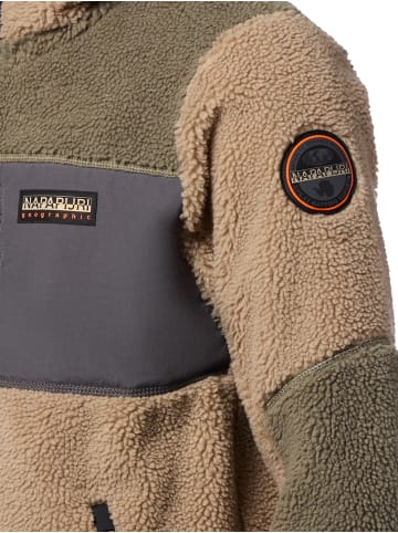 Napapijri Jacke Yupik in taupe khaki - 0002