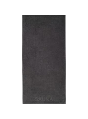 Cawö Cawö Saunatücher Pure 6501 basalt - 740 in basalt - 740