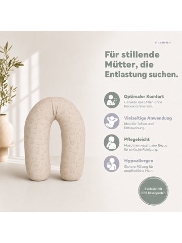 fillikid Stillkissen EPS Mikroperlen 190 cm Exklusiv in Hund Beige