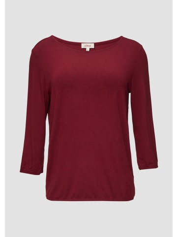 s.Oliver T-Shirt in 3874_rubinrot