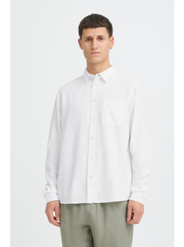 BLEND Leinenhemd BHLinex in Weiß