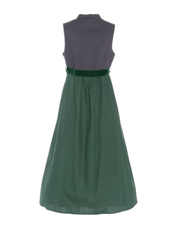 Berwin Elegantes Umstandsdirndl mit Stehkragen & Gürtel