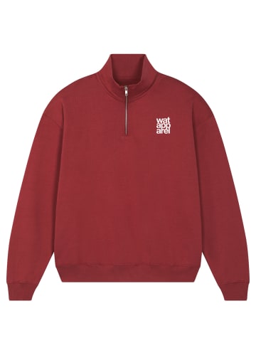 wat? Apparel Sweatshirt Basic Miller Dry in Red Earth