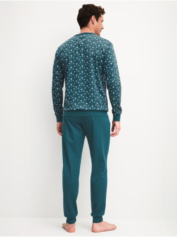 Calida Pyjama in dark petrol