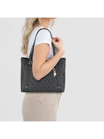 Guess Eco Erica Schultertasche 33 cm in coal logo