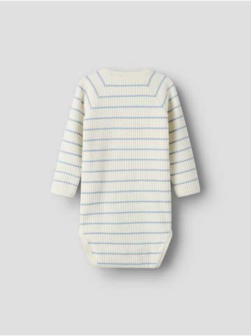 name it Langarmbody NBMKAIL LS SLIM BODY LIL in coconut milk/stripes zen blue