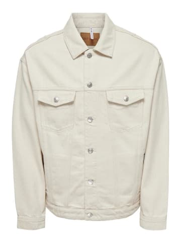 Only&Sons Jeansjacke in ecru