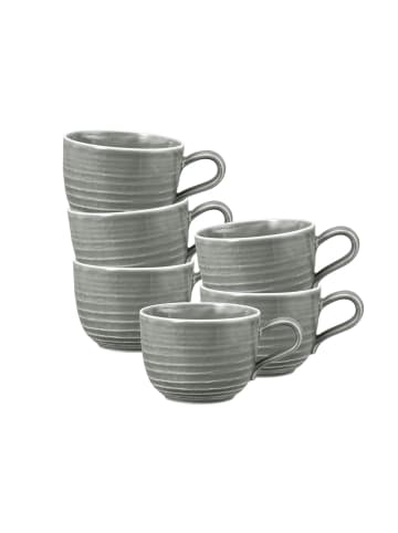 Seltmann Weiden 6er Set Kaffeetassen Terra 260 ml in Perlgrau