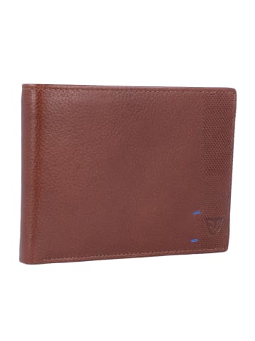 Roncato Santos Geldbörse Leder 13 cm cognac