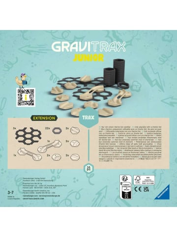 Ravensburger Konstruktionsspiel GraviTrax Junior - Extension Trax 3-7 Jahre in bunt
