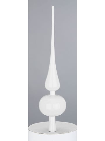 JACK Christbaumspitze Kunststoff Spitze 28cm in Weiß
