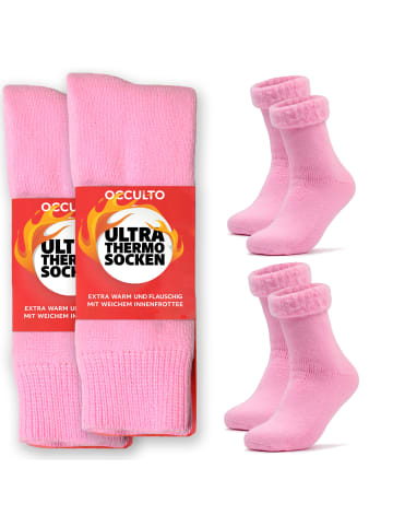 Occulto 2er Pack Ultra Thermosocken Ida in Pink