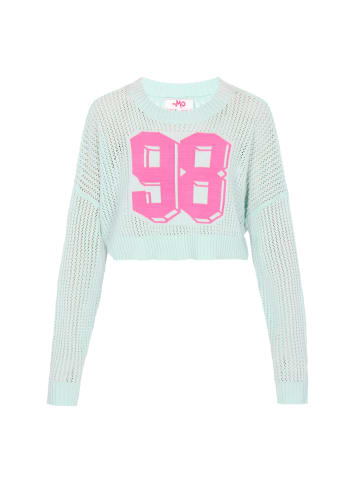 myMo Women Sweater in mint pink