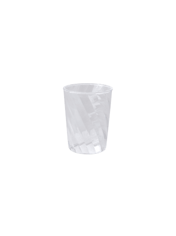 Rice Acryl Trinkglas Swirl in klar