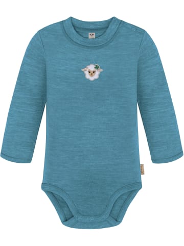 Normani Outdoor Sports 3er Pack Baby Merino Langarmbody Tuai in Blau/Beige/Rosa