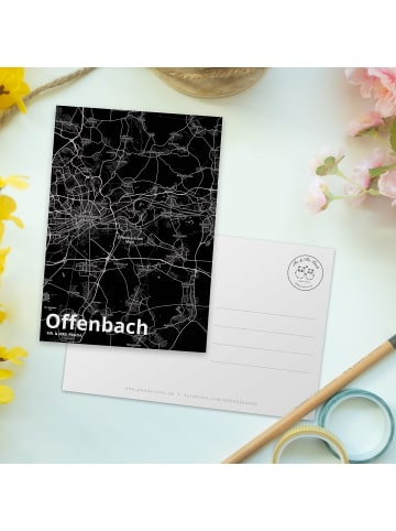 Mr. & Mrs. Panda Postkarte Offenbach mit Spruch in Keine Angabe