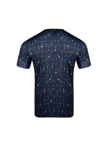 BIDI BADU Hawi Tech Tee - mixed in blau/mehrfarbig