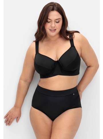 sheego Bikini-Oberteil in schwarz