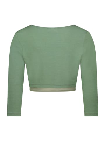 Vera Mont Bolero-Jacke figurbetont in Foggy Green