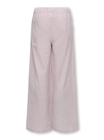 KIDS ONLY Sommerhose KOGSMILLA LIFE STRIPE PANT in rose brown
